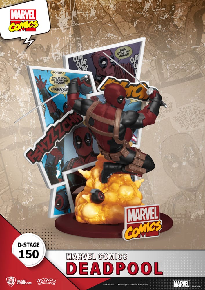 Marvel diorama PVC D-Stage Deadpool 16 cm