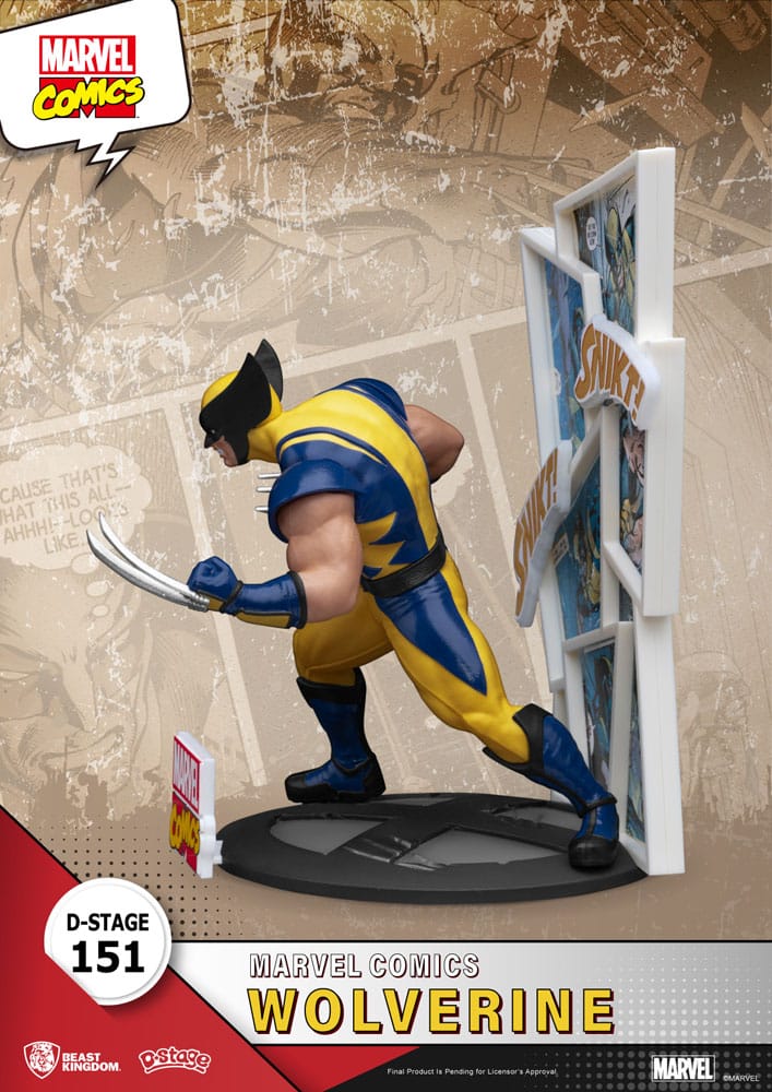 Marvel diorama PVC D-Stage Wolverine 16 cm