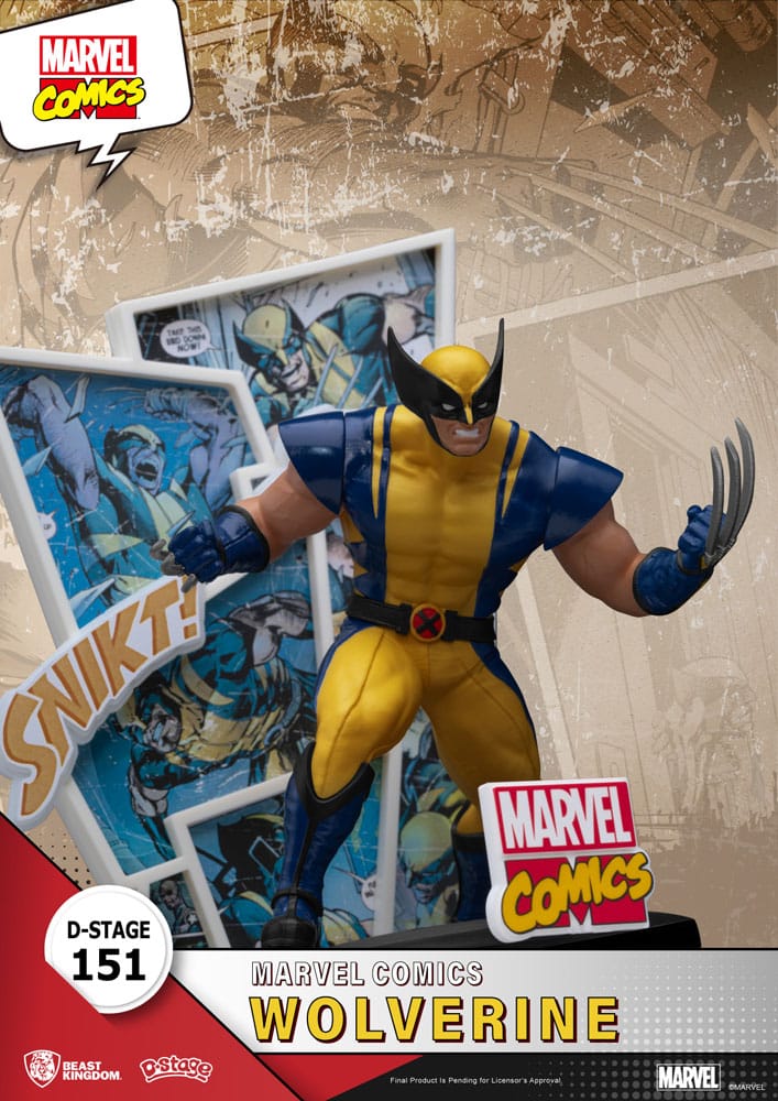 Marvel diorama PVC D-Stage Wolverine 16 cm
