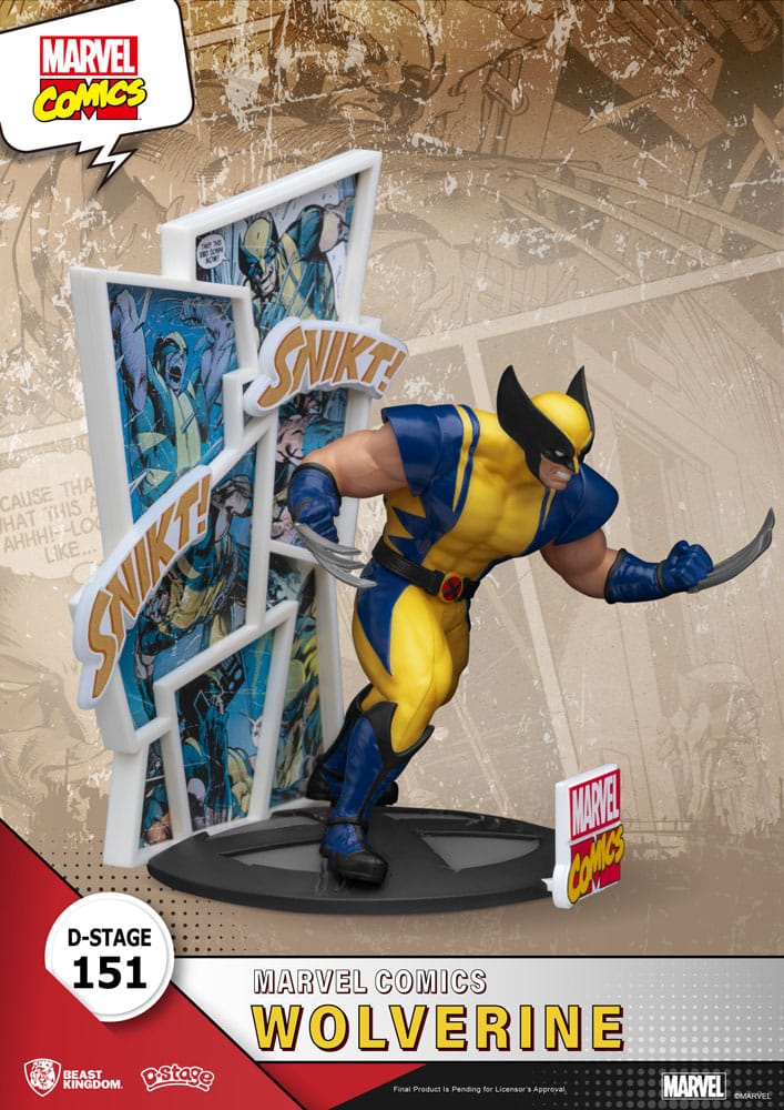 Marvel diorama PVC D-Stage Wolverine 16 cm