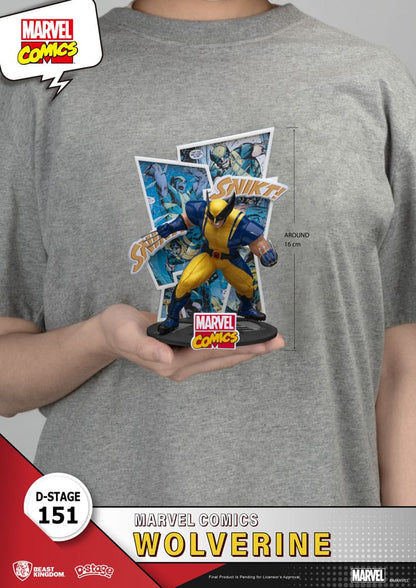 Marvel diorama PVC D-Stage Wolverine 16 cm