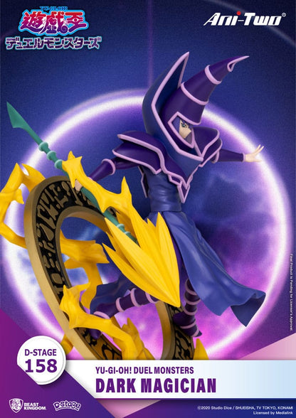Yu-Gi-Oh! Duel Monsters D-Stage PVC Diorama Magicien Noir 15 cm