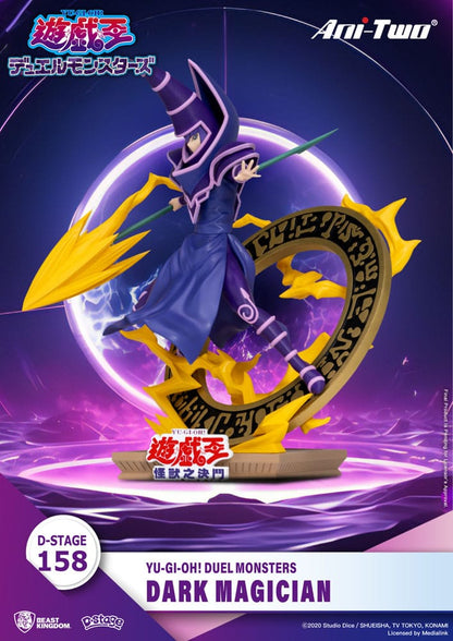 Yu-Gi-Oh! Duel Monsters D-Stage PVC Diorama Magicien Noir 15 cm