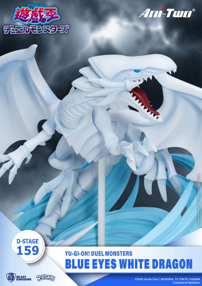 Yu-Gi-Oh! Duel Monsters D-Stage PVC Diorama Blue Eyes White Dragon 15 cm