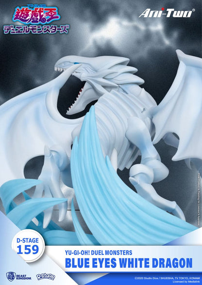Yu-Gi-Oh! Duel Monsters D-Stage PVC Diorama Blue Eyes White Dragon 15 cm