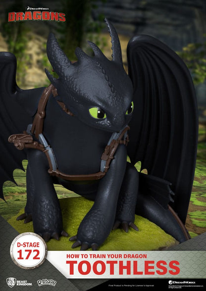 Statuette Diorama en PVC Dragons D-Stage Krokmou 14 cm