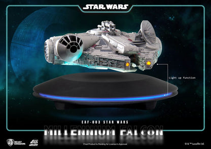 Star Wars diorama lumineux Egg Attack Millennium Falcon Floating Ver. 13 cm