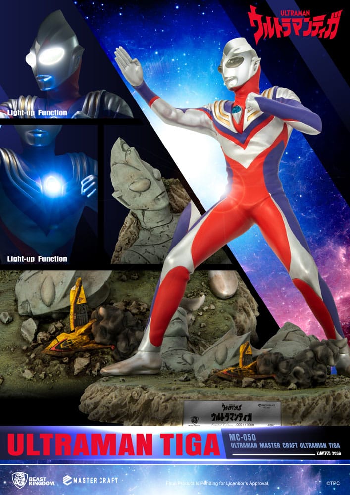 Ultraman : Statuette Ultraman Tiga 41 cm