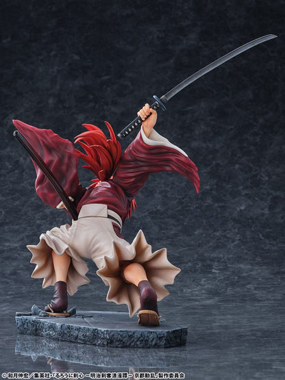 Rurouni Kenshin: Meiji Kenkaku Romantan Kyoto Douran statuette PVC 1/6 Kenshin Himura Dragon Flight of Heaven Ver. 26 cm