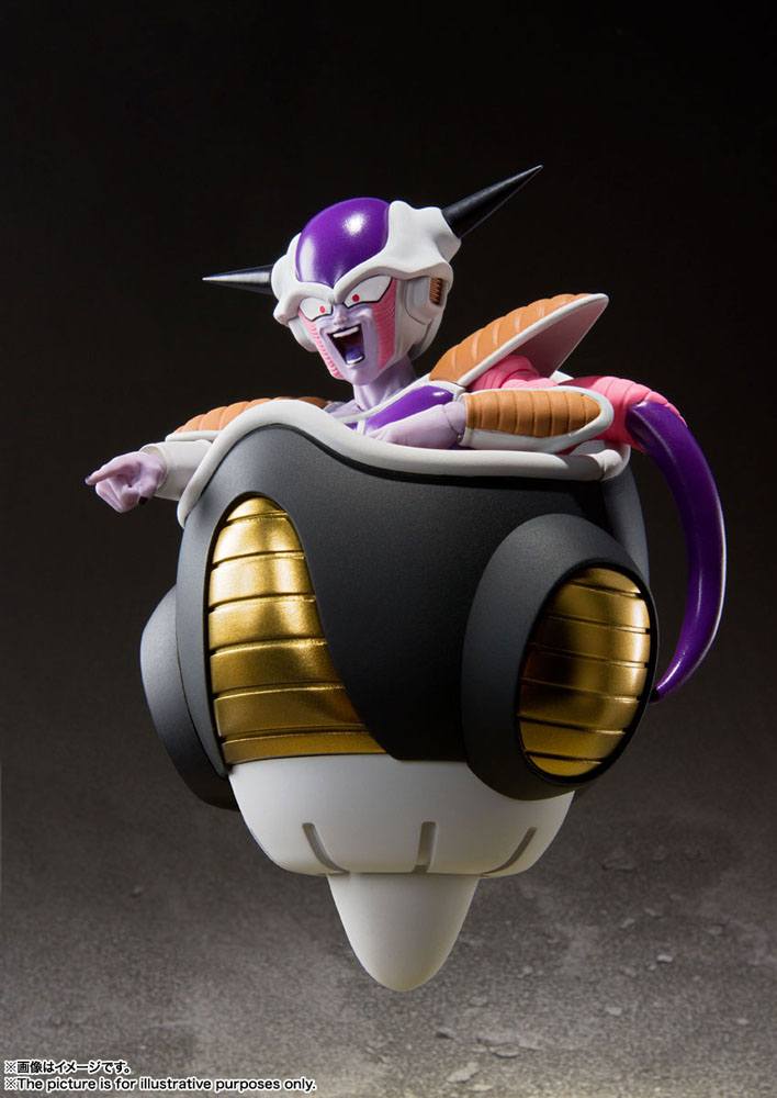 Dragonball Z figurine S.H. Figuarts Freezer First Form  Freezer Pod Set 11 cm