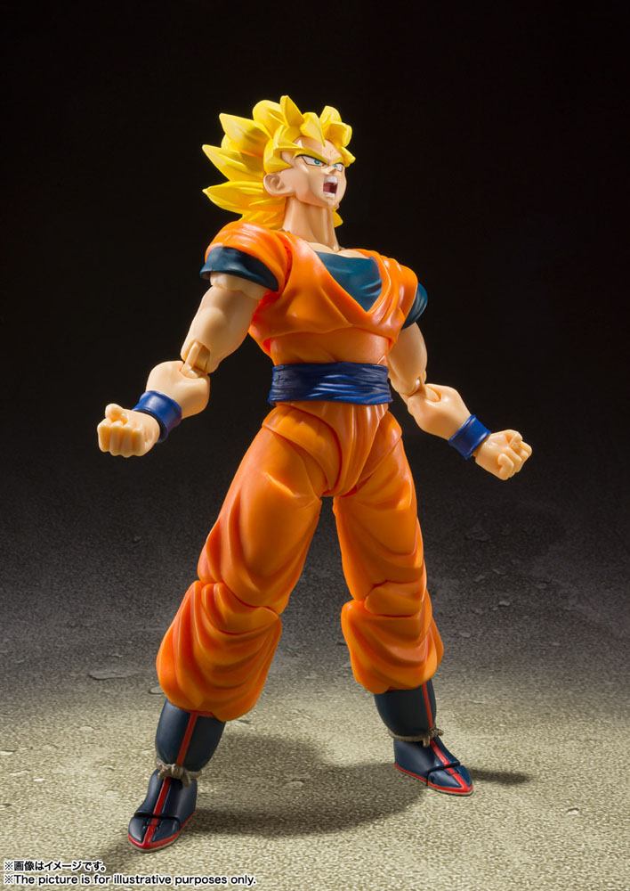 Dragonball Z figurine S.H. Figuarts Super Saiyan Full Power Son Goku 14 cm