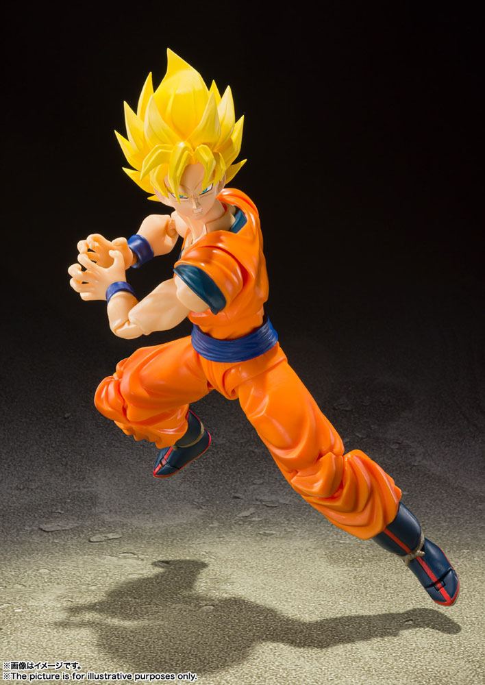 Dragonball Z figurine S.H. Figuarts Super Saiyan Full Power Son Goku 14 cm