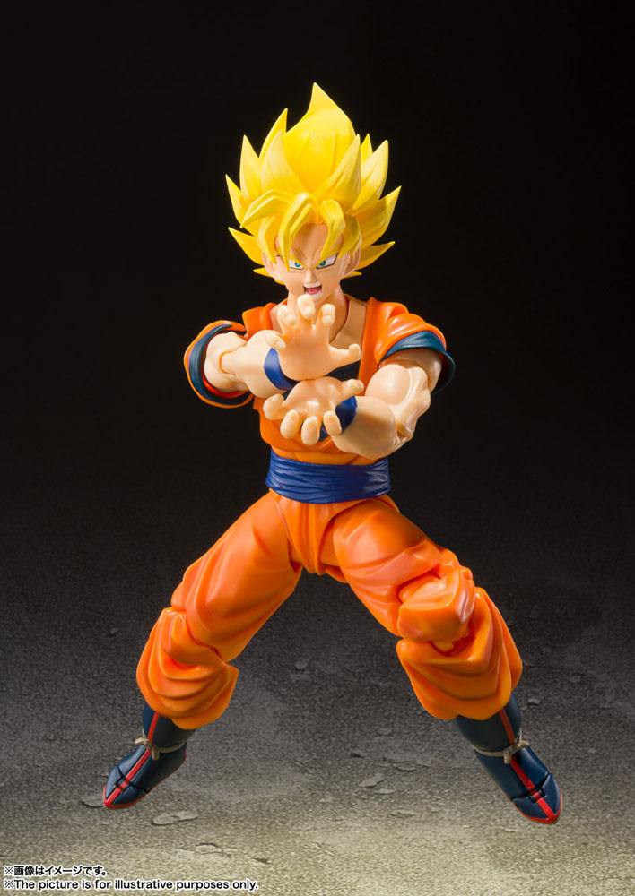 Dragonball Z figurine S.H. Figuarts Super Saiyan Full Power Son Goku 14 cm