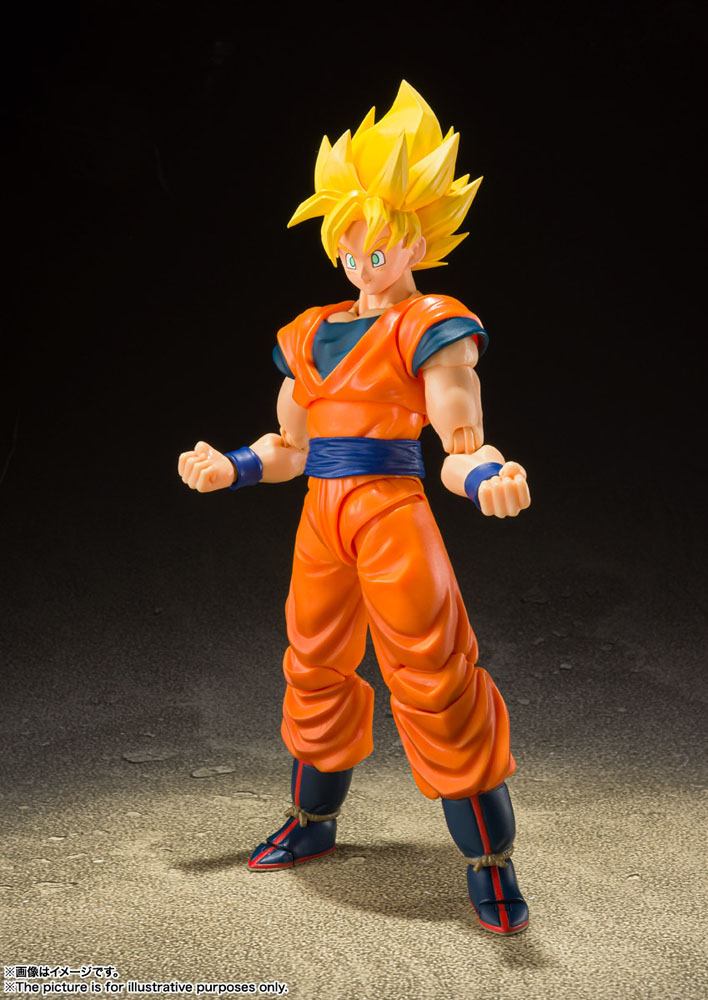Dragonball Z figurine S.H. Figuarts Super Saiyan Full Power Son Goku 14 cm