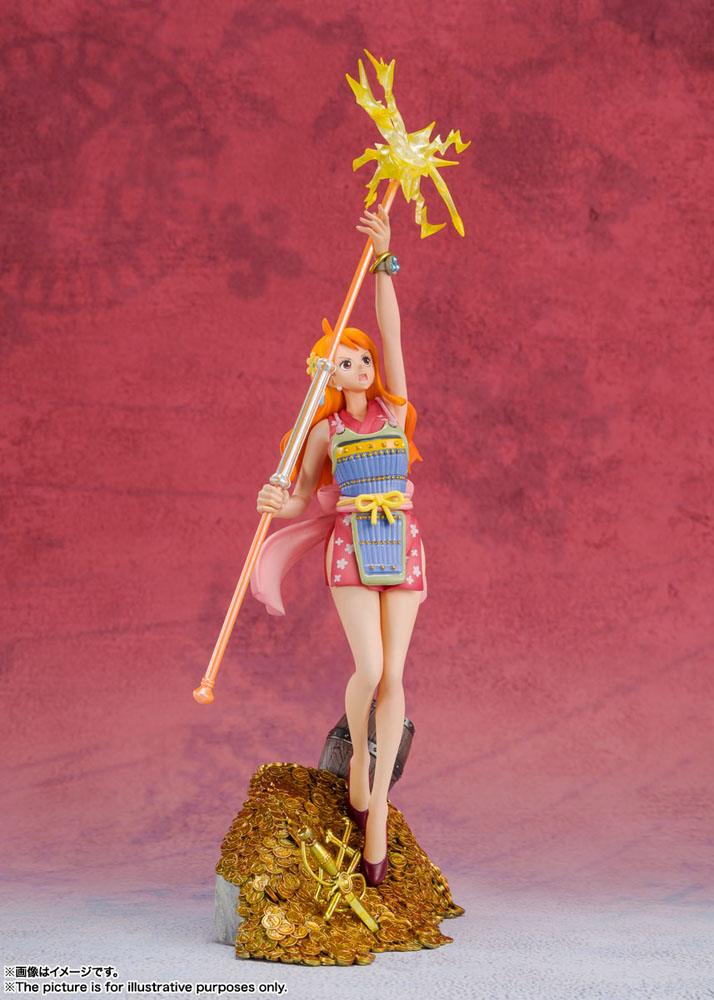 One Piece statuette PVC FiguartsZERO Nami by Eiichiro Oda WT100 Daikaizoku Hyakkei 28 cm