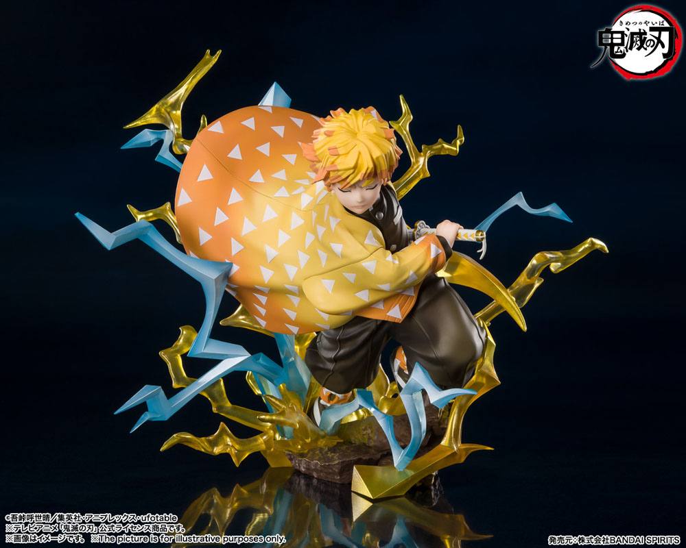 Demon Slayer : Statuette PVC FiguartsZERO Zenitsu Agatsuma Thunderclap and Flash 15 cm