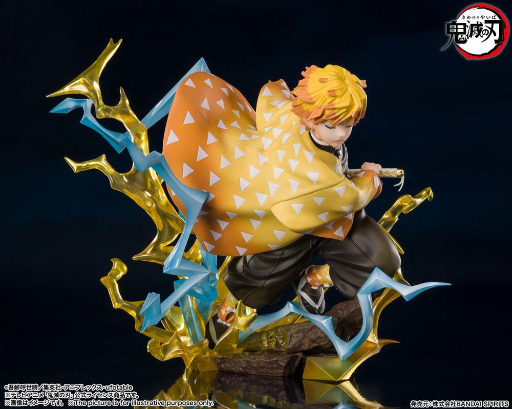 Demon Slayer : Statuette PVC FiguartsZERO Zenitsu Agatsuma Thunderclap and Flash 15 cm