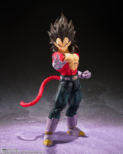 Dragon Ball GT : Figurine S.H. Figuarts Super Saiyan 4 Vegeta 13 cm