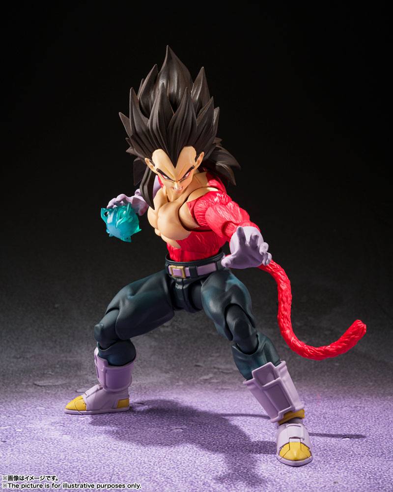 Dragon Ball GT : Figurine S.H. Figuarts Super Saiyan 4 Vegeta 13 cm