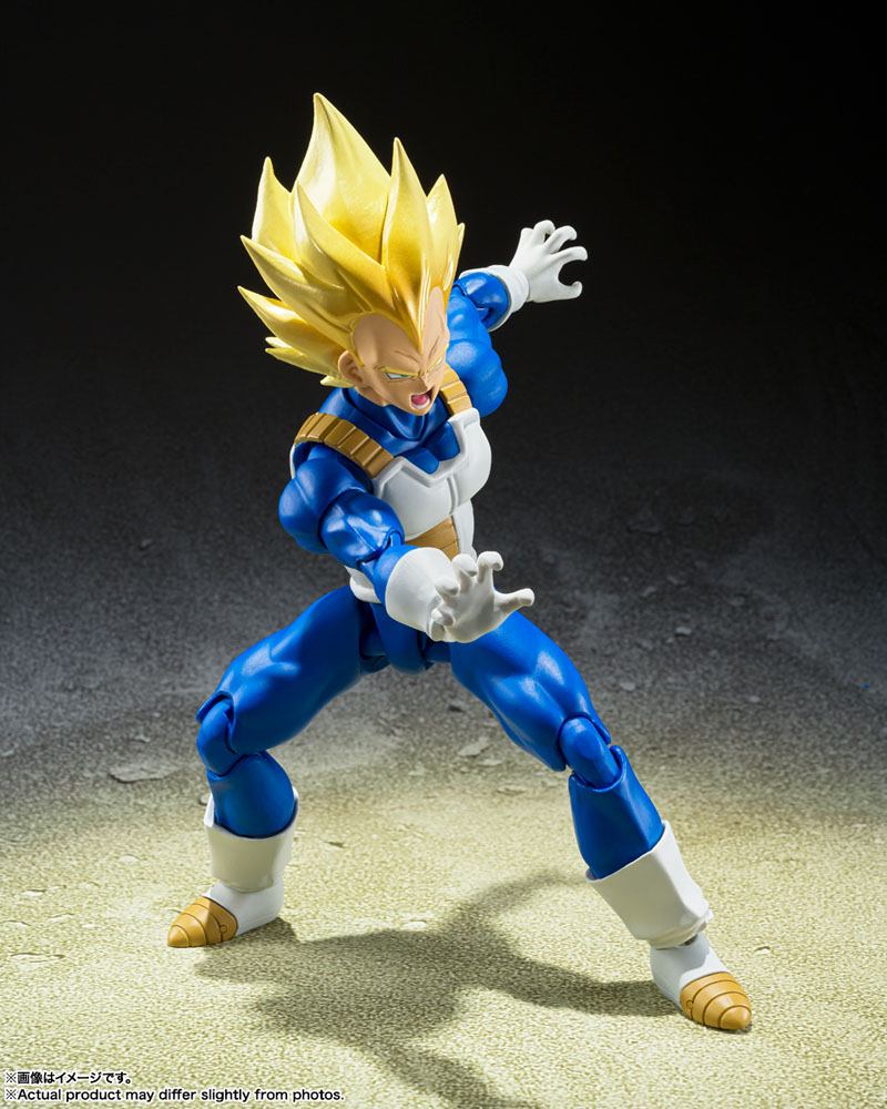 Dragon Ball Z figurine S.H. Figuarts Super Saiyan Vegeta (Awakened Super Saiyan Blood) 14 cm