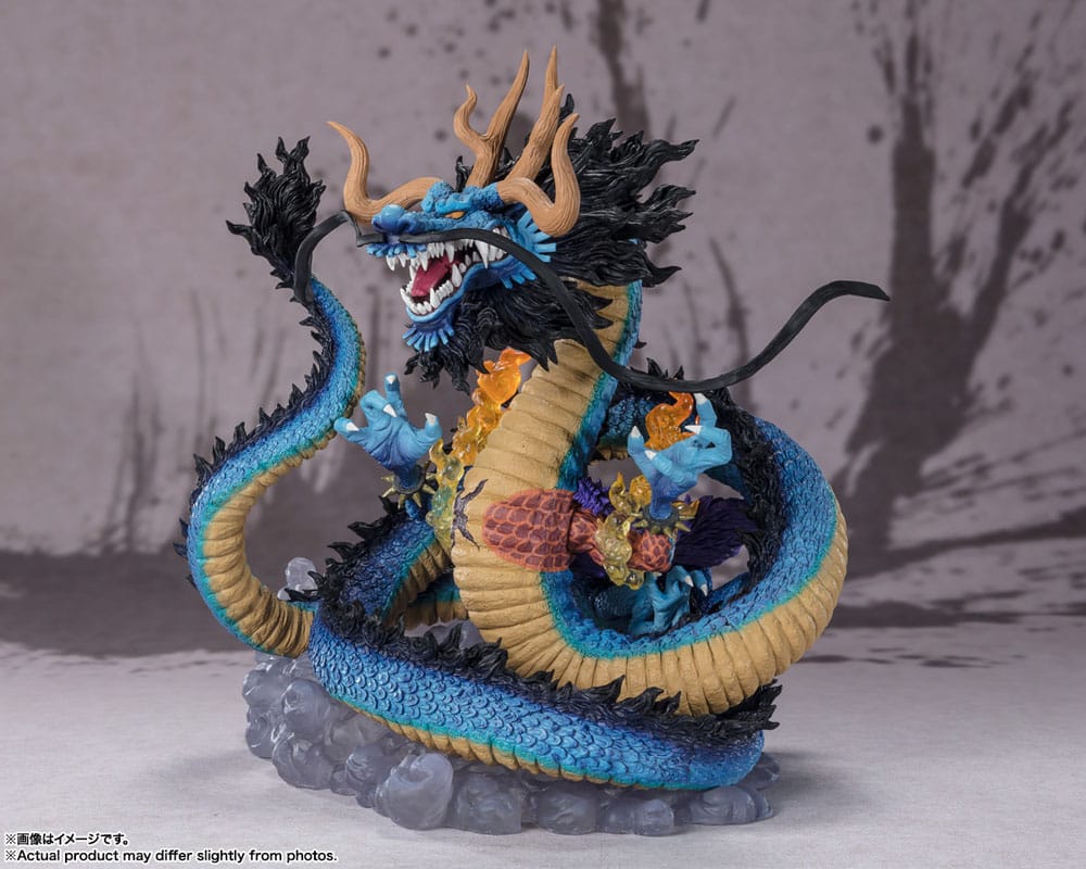 One Piece statuette Kaido Roi des bêtes Dragon