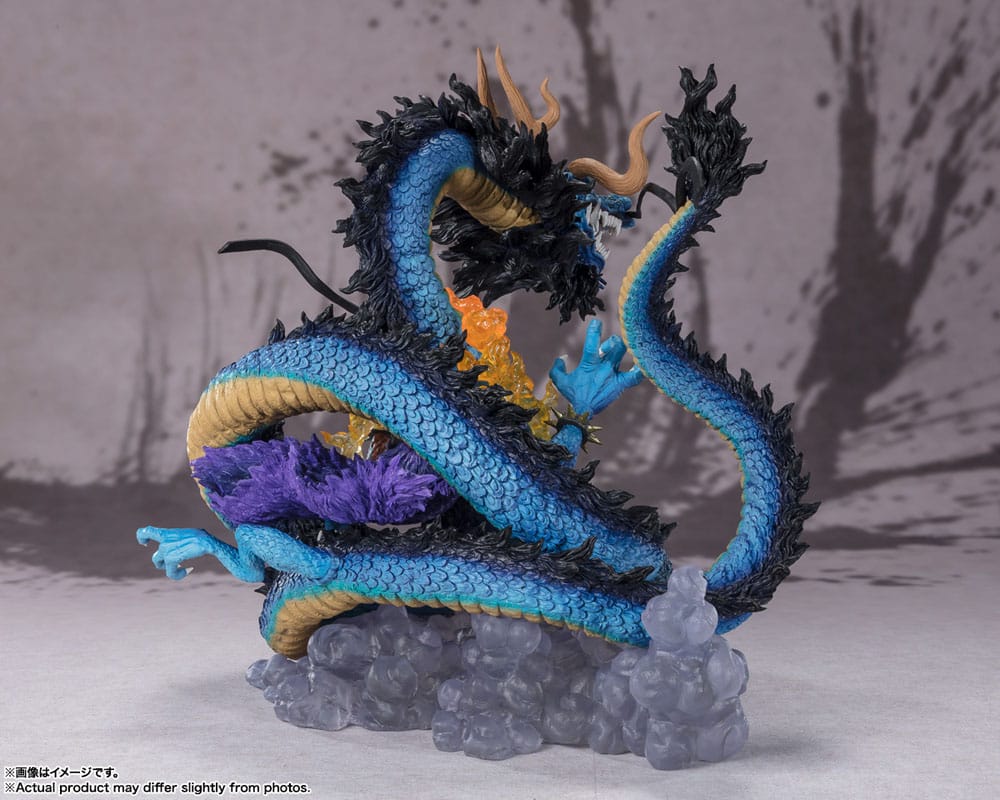 One Piece statuette Kaido Roi des bêtes Dragon