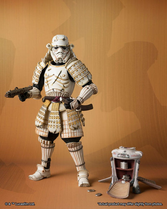 Star Wars: The Mandalorian : Figurine Meisho Movie Realization Ashigaru Stormtrooper (Remnant) 18 cm