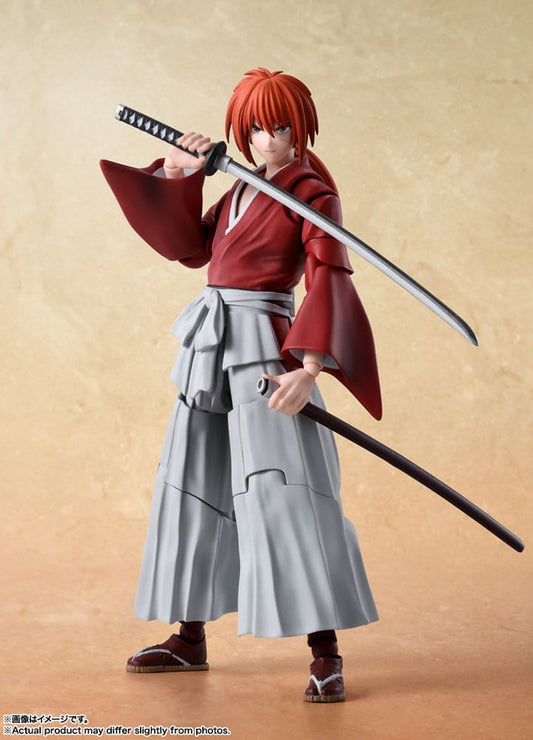 Rurouni Kenshin: Meiji Swordsman Romantic Story figurine S.H. Figuarts Kenshin Himura 13 cm