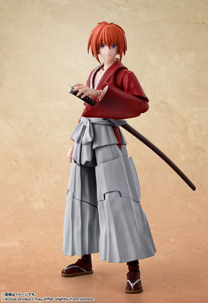 Rurouni Kenshin: Meiji Swordsman Romantic Story figurine S.H. Figuarts Kenshin Himura 13 cm