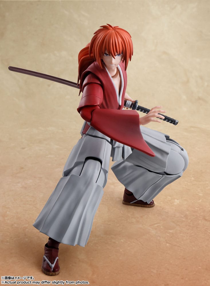 Rurouni Kenshin: Meiji Swordsman Romantic Story figurine S.H. Figuarts Kenshin Himura 13 cm