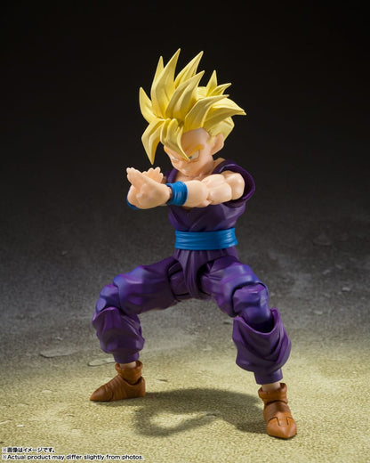 Dragon Ball Z figurine S.H. Figuarts Super Saiyan Son Gohan - The Warrior Who Surpassed Goku 11 cm