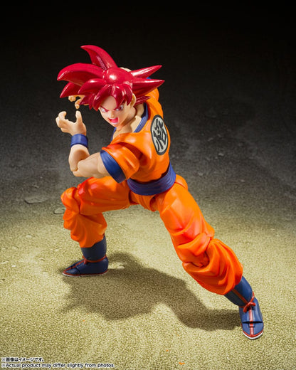 Dragon Ball Super figurine S.H. Figuarts Super Saiyan God Son Goku 14 cm