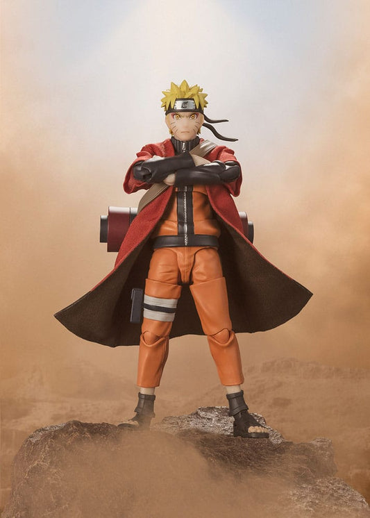 Naruto Shippuden figurine S.H. Figuarts Naruto Uzumaki (Sage Mode) - Savior of Konoha 15 cm