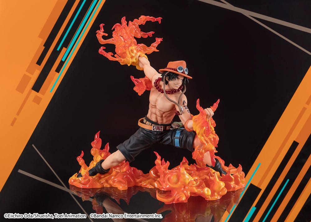 One Piece statuette PVC FiguartsZERO (Extra Battle) Portgas. D. Ace -One Piece Bounty Rush 5th Anniversary- 17 cm