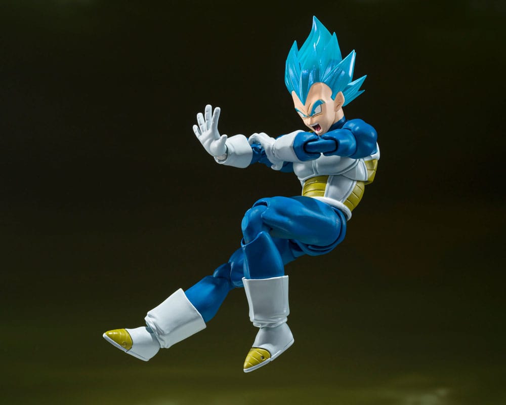 Dragon Ball Super figurine S.H. Figuarts Super Saiyan God Super Saiyan Vegeta -Unwavering Saiyan Pride- 14 cm