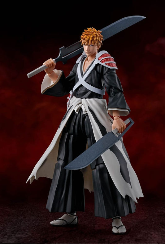 Bleach: Thousand-Year Blood War figurine S.H. Figuarts Ichigo Kurosaki Dual Zangetsu 16 cm