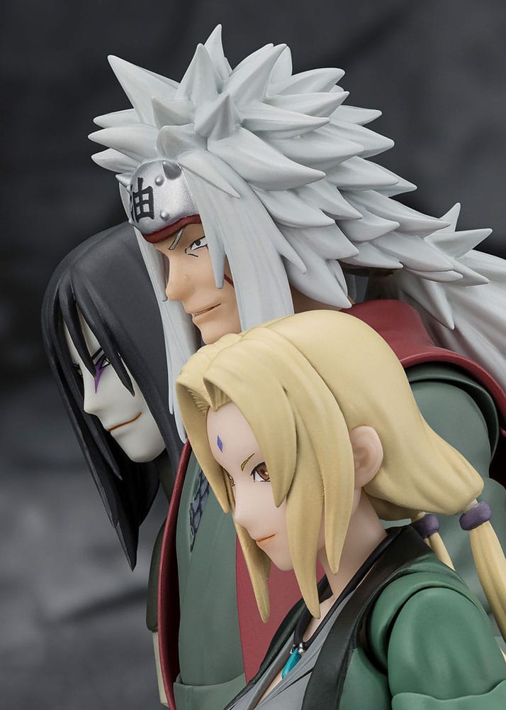 Figurine Naruto SHFiguarts Jiraiya Hidden Leaf Heroic Master Sage (Set Mode Sage) 17 cm