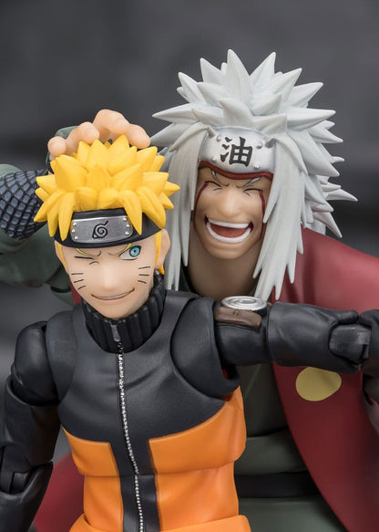 Figurine Naruto SHFiguarts Jiraiya Hidden Leaf Heroic Master Sage (Set Mode Sage) 17 cm