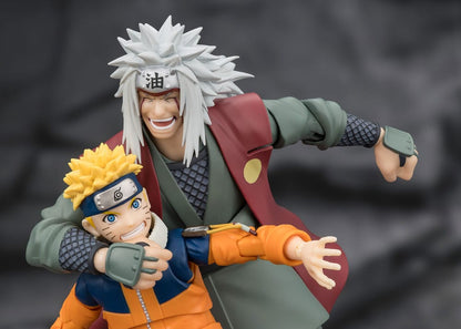 Figurine Naruto SHFiguarts Jiraiya Hidden Leaf Heroic Master Sage (Set Mode Sage) 17 cm