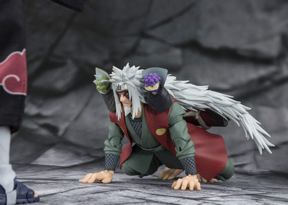 Figurine Naruto SHFiguarts Jiraiya Hidden Leaf Heroic Master Sage (Set Mode Sage) 17 cm