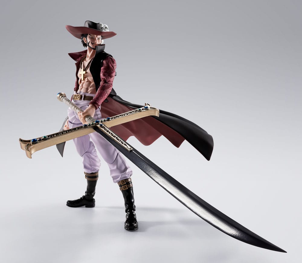 Figurine One Piece SHFiguarts Dracule Mihawk Hawkeye 17 cm