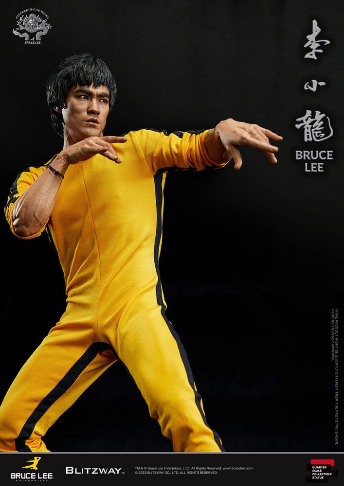 Bruce Lee : Statuette 1/4 50th Anniversaire Tribute 55 cm
