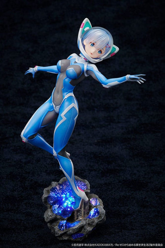 Re:Zero Starting Life in Another World statuette PVC 1/7 Rem A×A SF Space Suit 26 cm