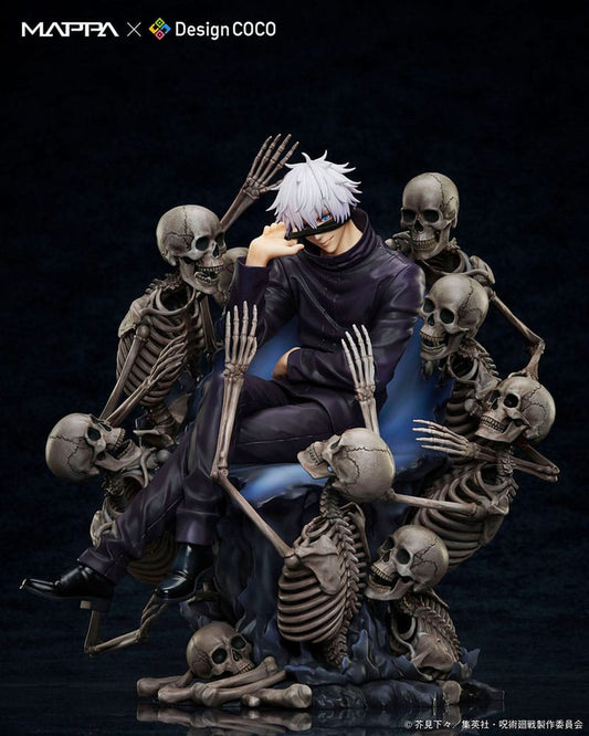 Jujutsu Kaisen Shibuya Incident statuette PVC Mappa x Design Coco 1/7 Satoru Gojo 23 cm