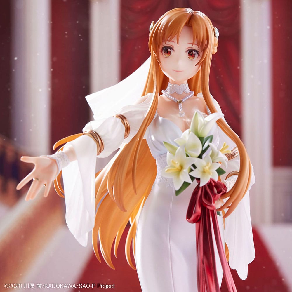 Sword Art Online statuette PVC 1/7 Asuna Wedding Ver. 25 cm