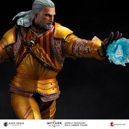The Witcher 3 statuette PVC Geralt Toussaint Relic Armor 20 cm