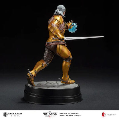 The Witcher 3 statuette PVC Geralt Toussaint Relic Armor 20 cm