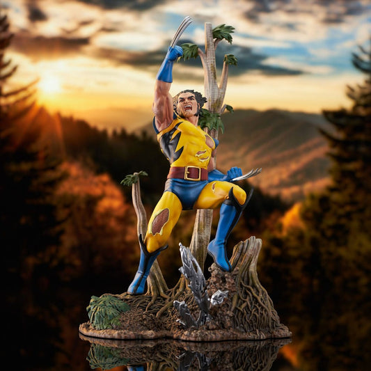 Marvel Gallery diorama 90's Comic Wolverine 28 cm
