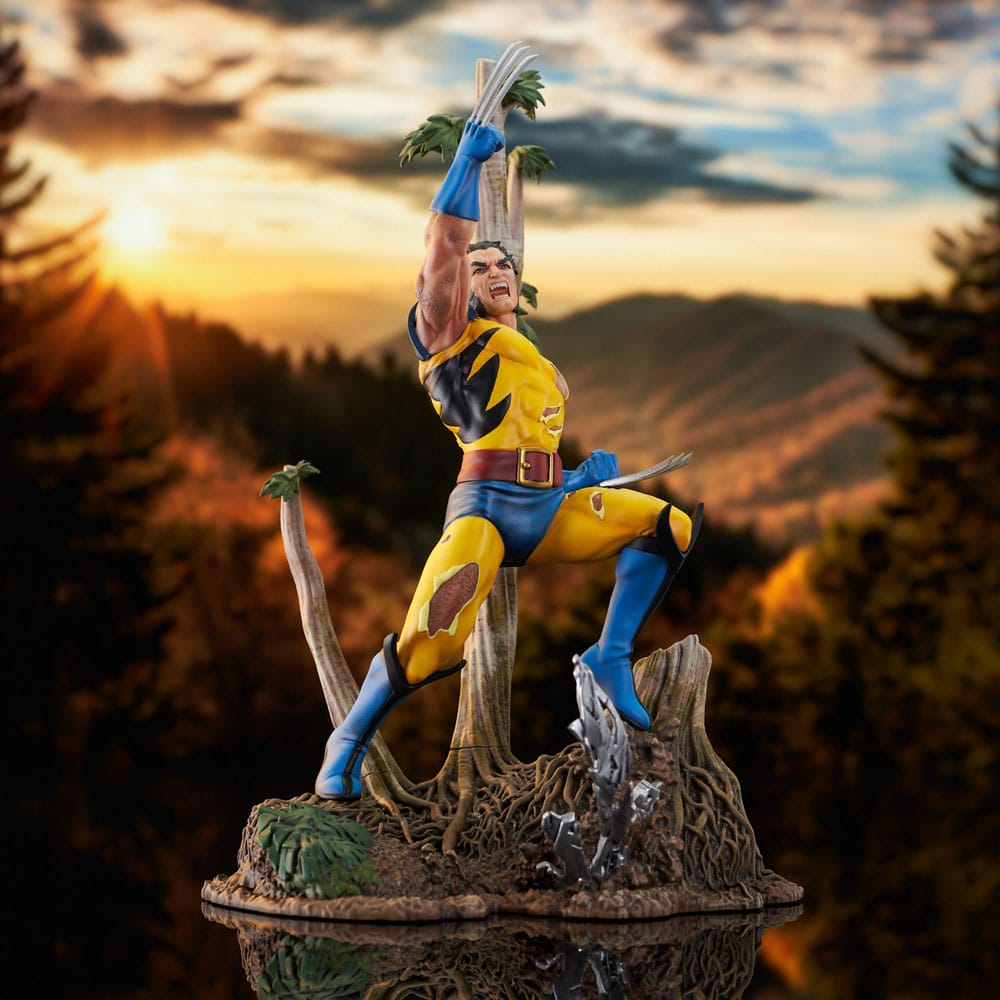 Marvel Gallery diorama 90's Comic Wolverine 28 cm