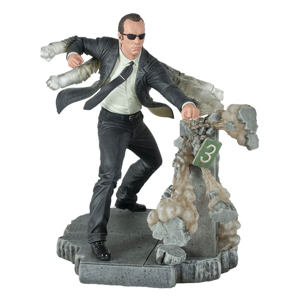 The Matrix Gallery statuette Agent Smith 25 cm